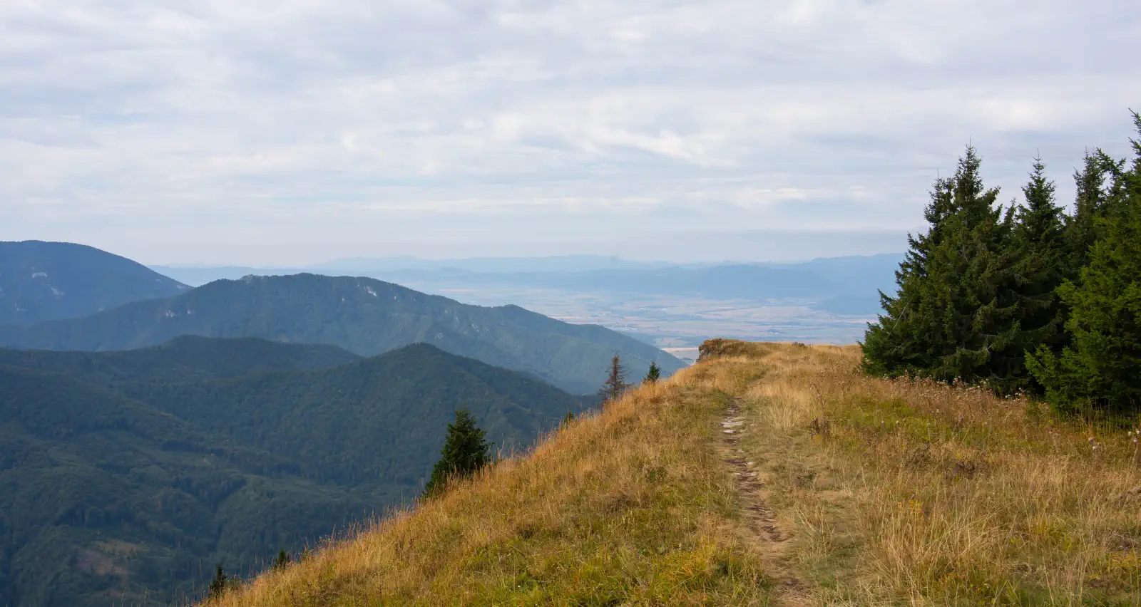 Blick vom Gipfel Lysec Blick vom Gipfel auf das Turzbecken