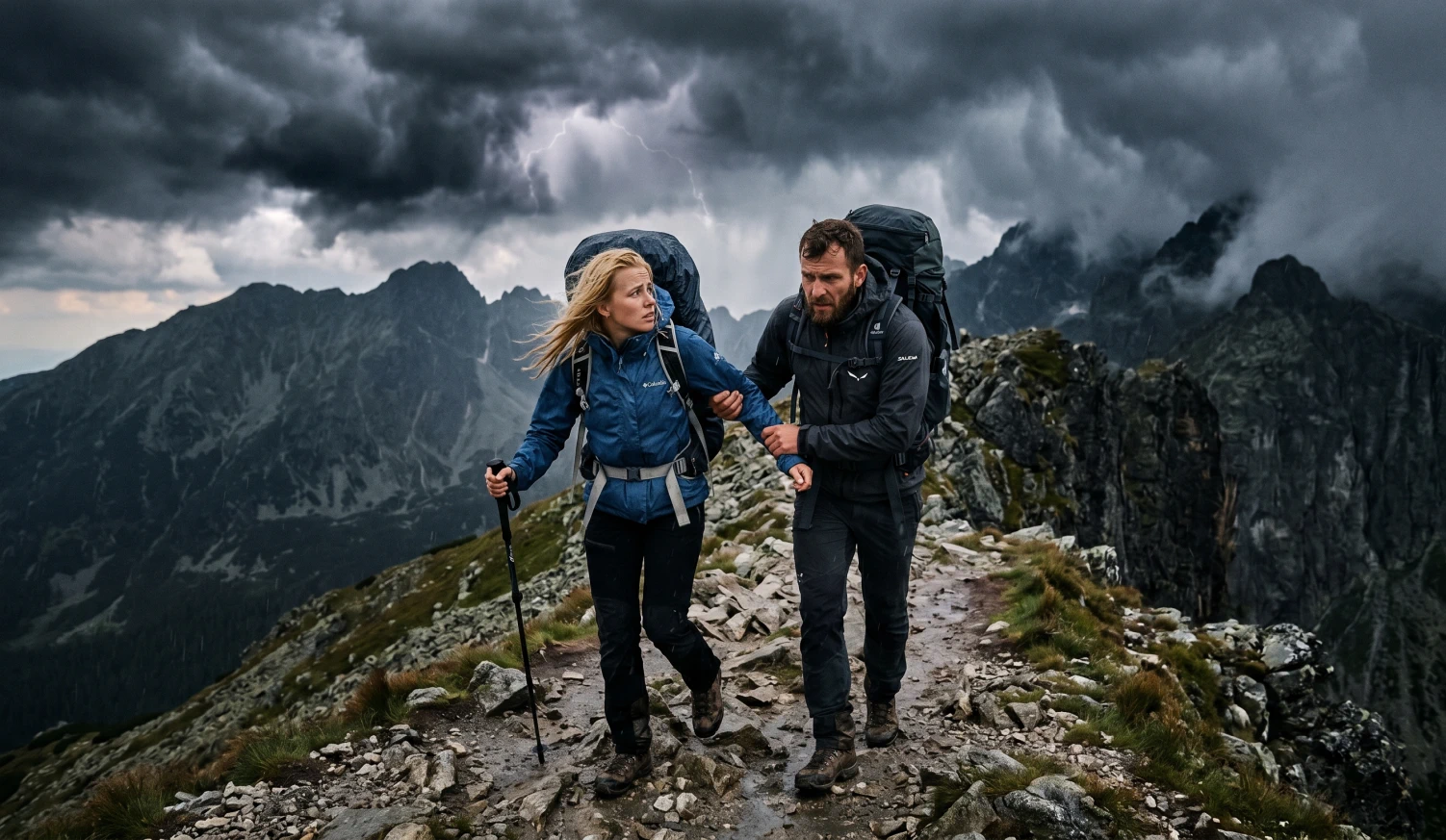Storm in the mountains